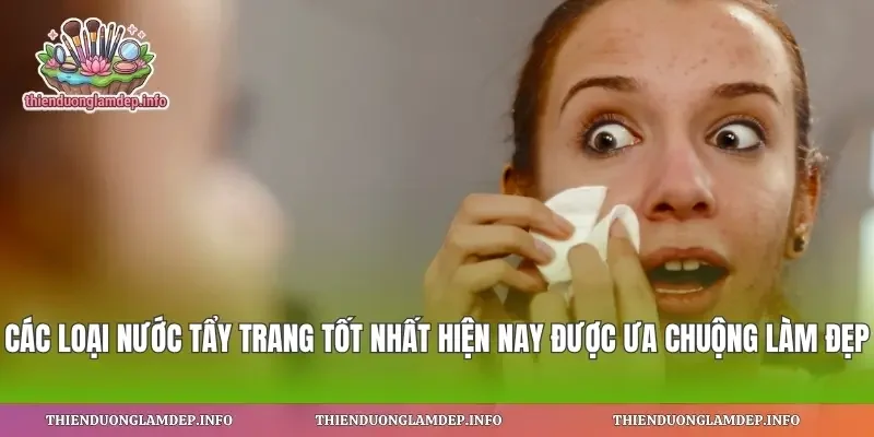 Các Loại Nước Tẩy Trang Tốt Nhất Hiện Nay
