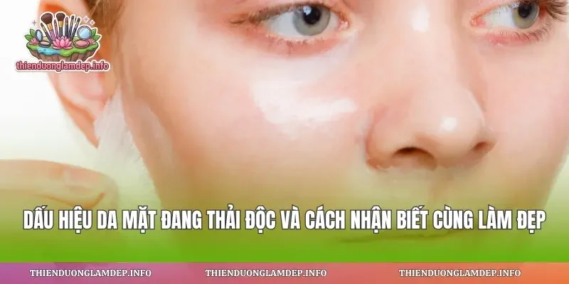 Dấu Hiệu Da Mặt Đang Thải Độc