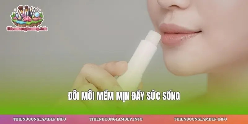 Đôi môi mềm mịn đầy sức sống