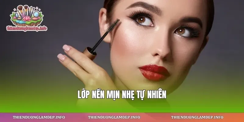 Lớp nền mịn nhẹ tự nhiên