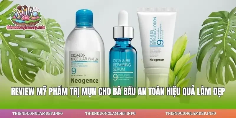 Review Mỹ Phẩm Trị Mụn Cho Bà Bầu An Toàn